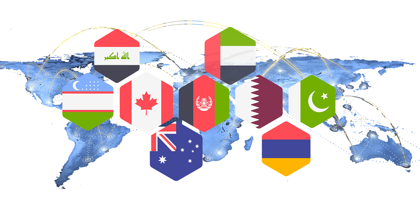 <br><b>موفق به صادرات ماشین الات مختلف به سراسر دنیا از جمله،استرالیا،کانادا،عمان،قطر،عراق،ارمنستان،ازبکستان و... <small><u>توضیحات بیشتر ...